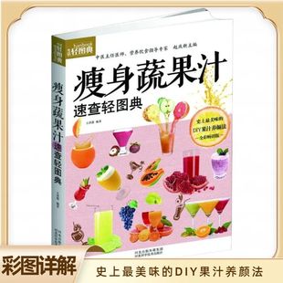 养颜养身保健功效健康瘦身减脂果汁书 瘦身蔬果汁速查轻图典