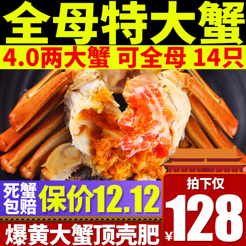 rob 14 Whole crab fresh Crab Fresh Crabs Large Crab Live crabs Shimizu Gift box packagingin the Aquatic meat/Fresh fruits and vegetables/Cooked , Seafood/Aquatic/Product , Crabs , Crabs  category - from Buy2taobao.com to provide professional Taobao agent buy service