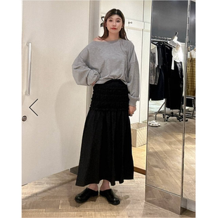 JS2025秋季 高端线EL花边司马克长款半身裙