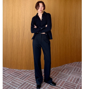 型小直筒休闲裤 SR2026春季 中缝线超好版