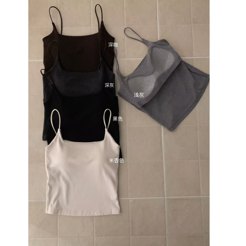 韩！2025冬季 轻磨毛感zi留超好穿一体杯吊带 美背,女装/女士精品,背心吊带,淘宝优惠券,粉丝福利购,淘宝优惠卷