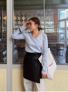 DC2026春夏 清新色彩条纹字母印花大容量布袋 单肩 斜跨