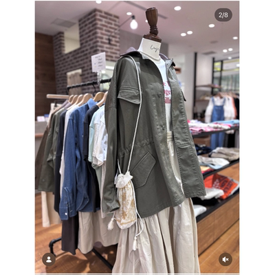 纯正！2026春季 画报款 复古PU皮拼接领帅气工装休闲风衣外套