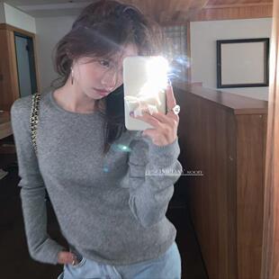 弹力显瘦针织衫 基础好搭配人手一件 2025SS 韩