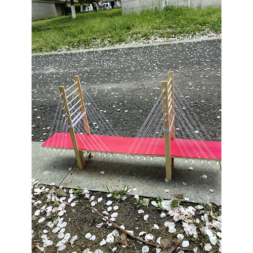 建筑模型大桥比赛 成品半成品创意手工美术立体 中小学生DIY