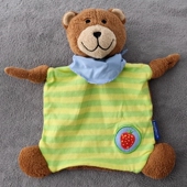 出口德国老牌小熊婴儿安抚巾入口0 1岁布绒抓握 陪睡眠玩偶哄宝宝