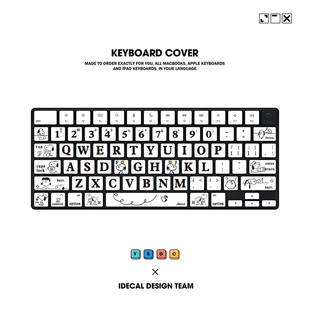 适用苹果笔记本键盘硅胶膜MacBookpro15air13寸14寸保护膜