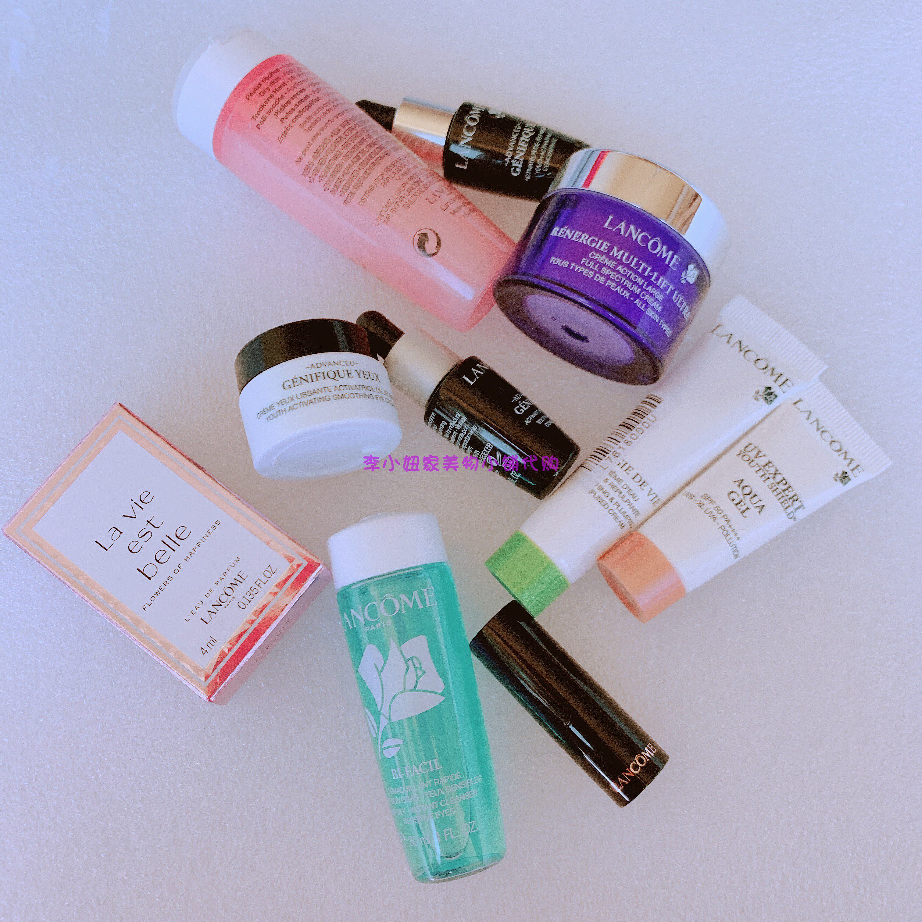 兰蔻lancome粉水50ml 125ml hello kitty盖子 po01粉底液5ml 现货