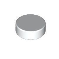 全新乐高LEGO 98138 35381 1X1 光面圆板 4646844 6284572 白色