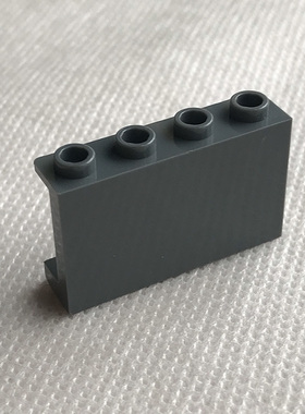 全新LEGO乐高正品零件配件 14718 1x4x2墙壁板 6211916 深灰色