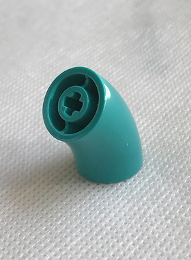 全新LEGO乐高正品零件 65473 2x2 45°弯头连接件 6314424 蓝绿色