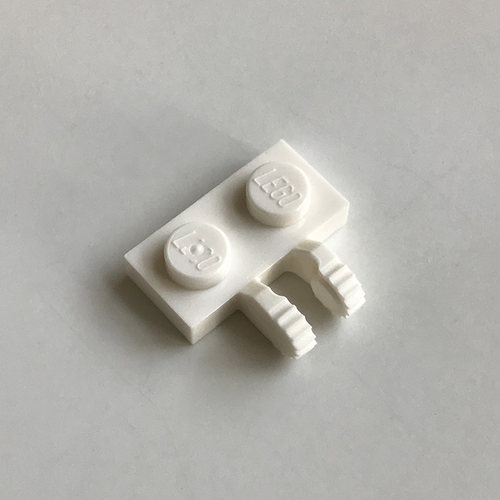 全新乐高LEGO正品零件配件MOC 60471 1x2 铰链板 4515337 白色