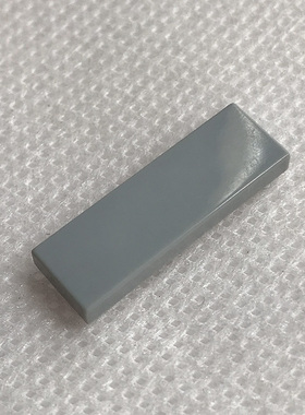 全新LEGO乐高正品零件配件MOC 63864 1x3 光面板 4558169 浅灰色