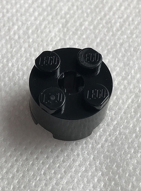 全新乐高LEGO正品零件配件MOC 3941 6143 2x2 圆柱砖 614326 黑色