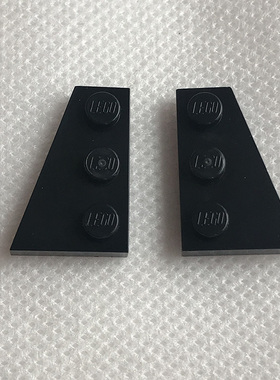 全新乐高LEGO 43723左 43722右 3x2 楔形板 4180536 4180508 黑色