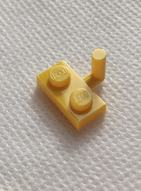 全新LEGO乐高 4623b 88072 1x2 带柄铰链板 4611704 6261356 黄色