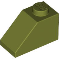 零件 6064670 3040 2x1斜坡面砖 橄榄绿色 45° 全新乐高LEGO正品