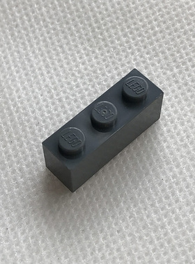 全新乐高LEGO正品零件配件MOC 3622 1x3 基础砖 4211104 深灰色