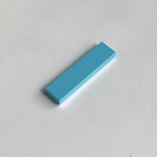 全新LEGO乐高正品零件配件MOC 2431 1x4 光面板 4624705 中湖蓝色