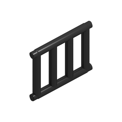 全新乐高LEGO正品零件 62113 1x4x3围栏 栅栏 护栏 4521681 黑色