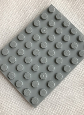 全新LEGO乐高正品零件配件MOC 3036 6x8 基础板 4211408 浅灰色