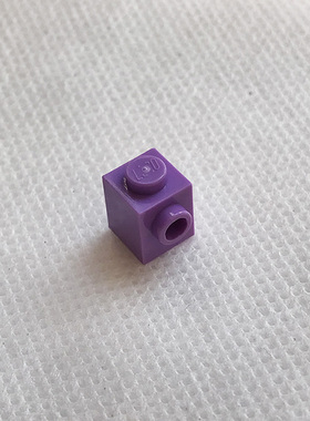 全新LEGO乐高正品零配件 87087 1x1 一侧带凸点砖 6125776 中紫色