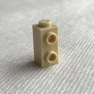 全新乐高LEGO零件 32952 1x1x1 2/3单侧双凸点砖 6232135 米色