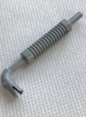 全新乐高LEGO零件 14682 65571 排气管 6044706 6313096 浅灰色