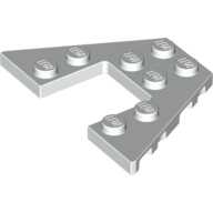 全新乐高LEGO正品 47407 4x6楔形板 6003065 6275498 6253896白色