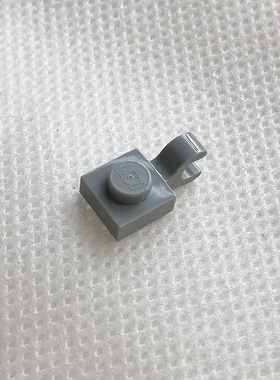 全新乐高LEGO 61252 1x1单侧纵向夹口板 4541978 6335378 浅灰色