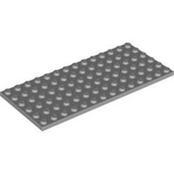 全新乐高LEGO正品零件 3456 6x14 基础板 4239371 4293831 浅灰色