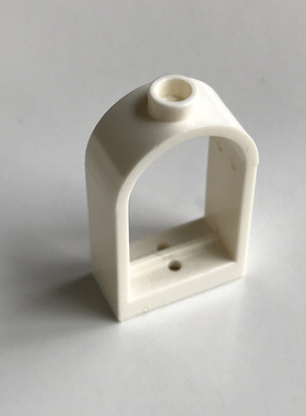 全新乐高LEGO零件配件MOC 30044 1x2x2 圆顶窗框 4247139 白色