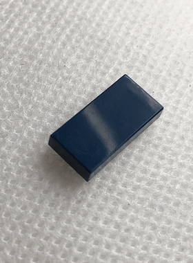 全新LEGO乐高正品零件 3069b 1x2 光面板 4205012 4528488 深蓝色