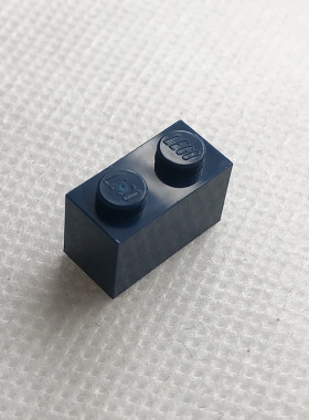 全新乐高LEGO正品零件配件MOC 3004 1x2 基础砖 4249891 深蓝色