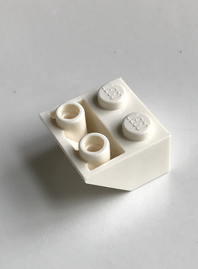 全新LEGO乐高正品零件配件MOC 3660 2x2斜坡面反向砖 366001 白色