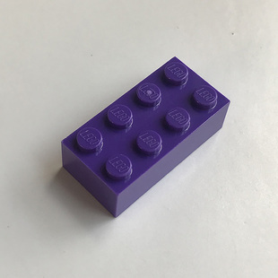 全新LEGO乐高正品零件 3001 2x4 基础砖 4225243 4626935 深紫色