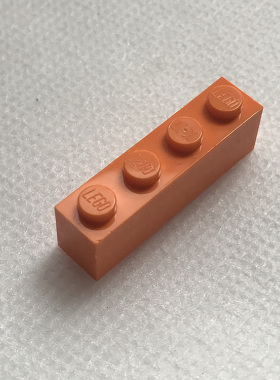 全新乐高LEGO正品零件配件MOC 3010 1x4 基础砖 4118827 橙色