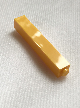 全新LEGO乐高正品零件MOC 2453 1x1x5 砖 支柱 6236968 中黄色