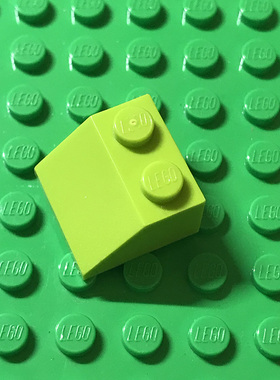 全新LEGO乐高零件 3039 45° 2x2 斜面砖 4212554 4650630 浅绿色