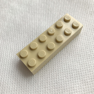 全新乐高LEGO正品零件MOC 2456 44237 2x6 基础砖 4181134 米色