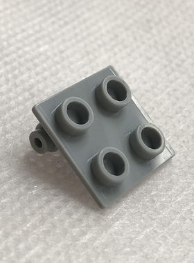 全新乐高LEGO正品零配件MOC 6134 2x2 铰链顶板 4211881 浅灰色