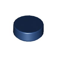 全新LEGO乐高 35380 35381 98138 1x1 光面圆板 6284584 深蓝色