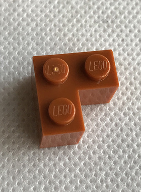 全新LEGO乐高正品零件 2357 2x2 转角砖 4164442 6253417 深橙色