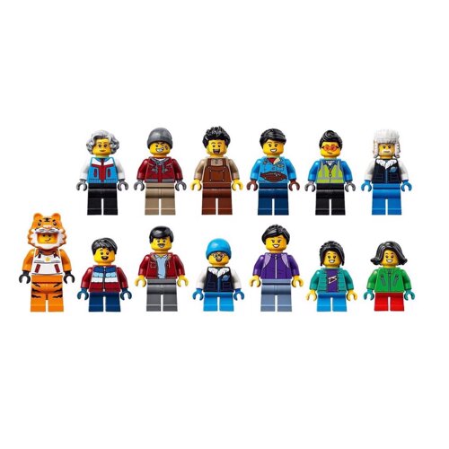 全新LEGO乐高拼搭人仔通用正品