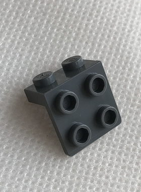 全新乐高LEGO 44728 21712 1x2-2x2 托架 4277928 6117972 深灰色