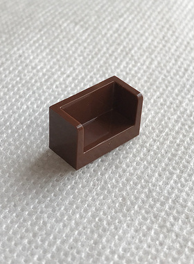 全新乐高LEGO零配件 35391 23969 1x2x1 墙 三面壁板 6291040 棕