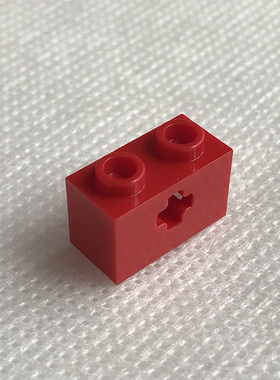 全新乐高LEGO 31493 32064 1x2 带轴孔砖 6196217 4513987 红色