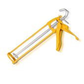 小双柱玻璃胶枪简易胶枪铁胶枪硬支胶枪玻璃胶施工用打胶枪挤胶枪