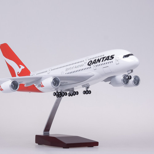 仿真客机飞机模型澳大利亚A380