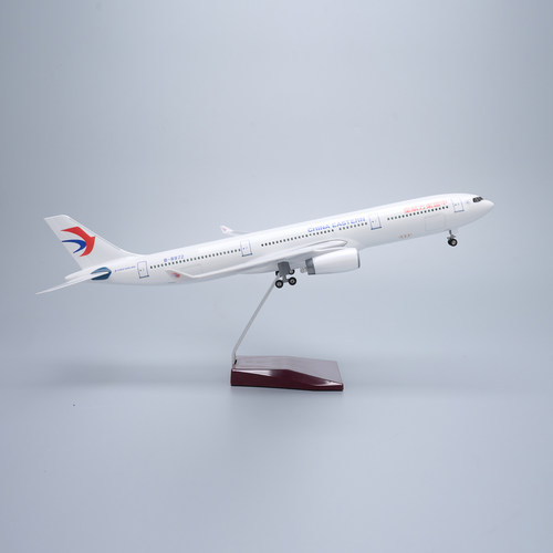带灯47cm东航A330仿真民航东方航空客机飞机模型空客摆件礼物礼品